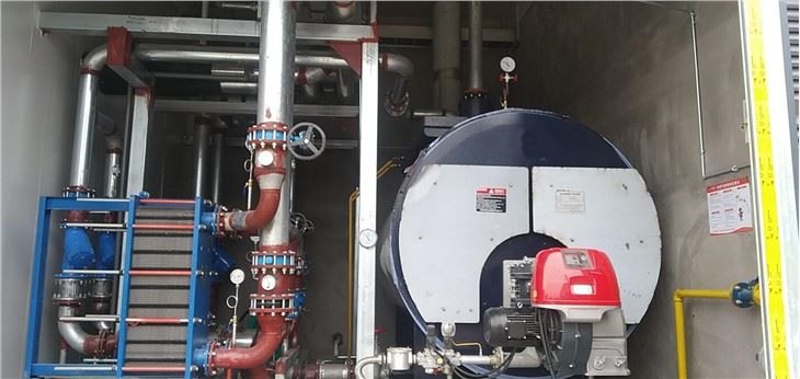 Nồi hơi nước nóng 0,7mw